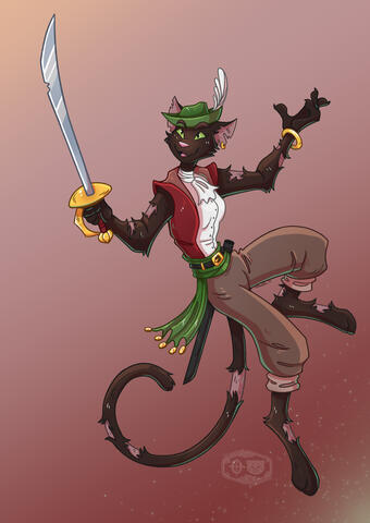 Red Cliffs, Tabaxi Bard